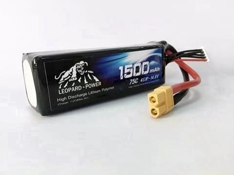 Leopard Power lipo battery 1500 75C 4S